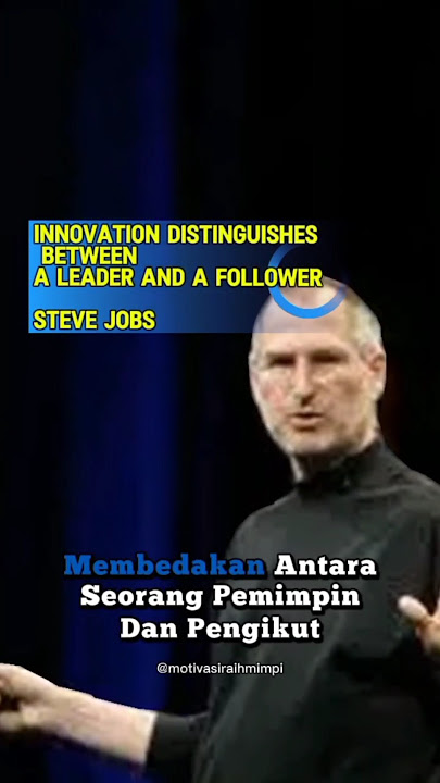 kata bijak dan motivasi Steve jobs 'tidak takut untuk berbeda' #motivation #katakatabijak #motivasi