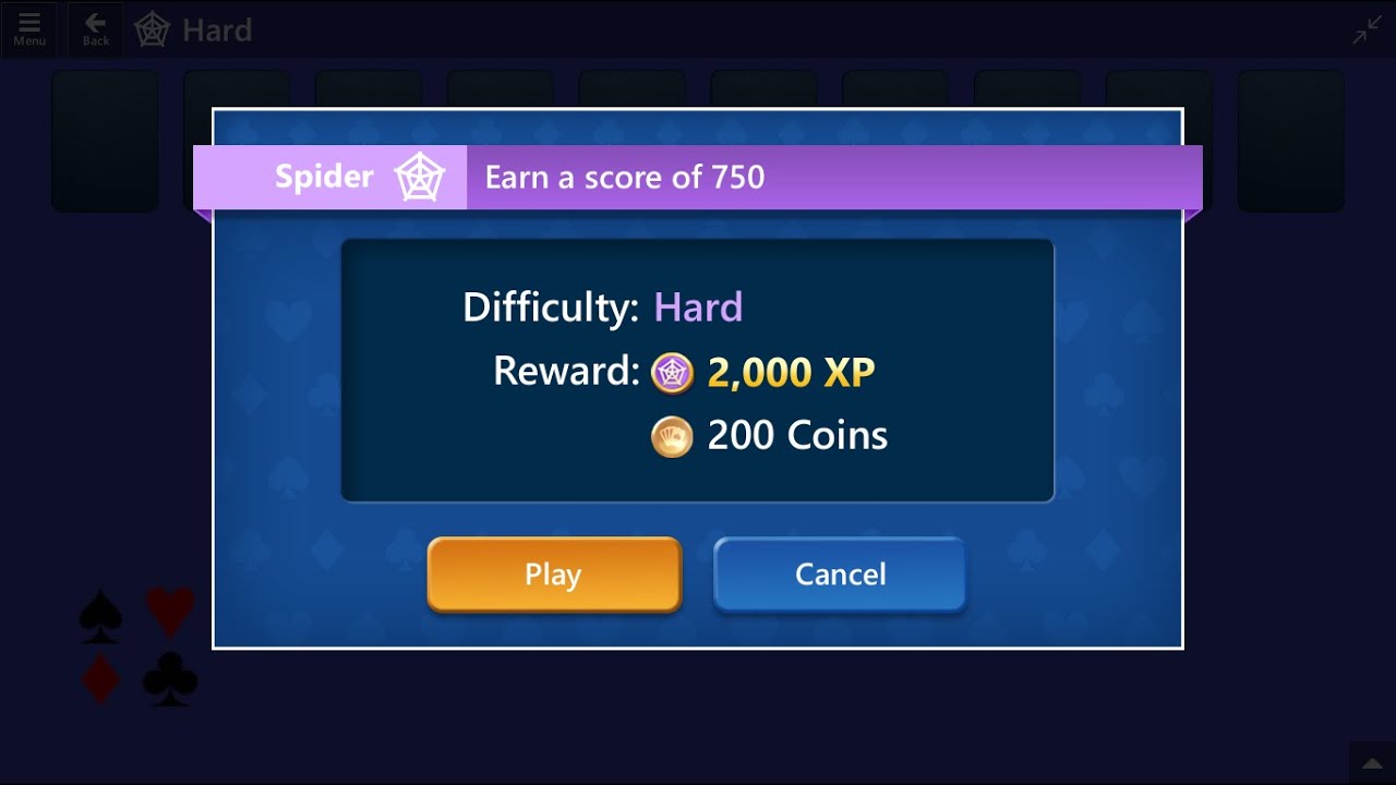 Microsoft Solitaire Collection | Spider - Hard | January 30, 2020 | Daily Challenges