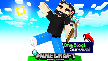 Play ONE BLOCK SKYBLOCK in Minecraft Bedrock Edition (Xbox One, MCPE, PS4)