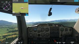 Landing at LRFL Microsoft Flight Simulator 2020