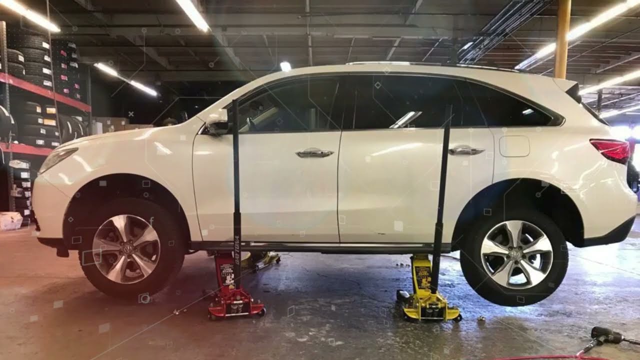 ACURA MDX Mount & Balance Tire Rotation & Re-Balance Big Tires And Wheels