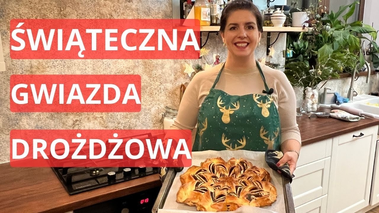 Jak upiec gwiazdę makową drożdżową. #świąteczneWypieki