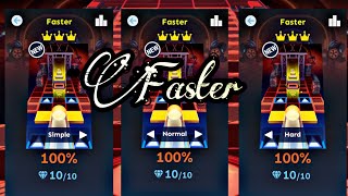 Rolling Sky Level 33 Faster Simple - Normal - Hard Completed 100% All Corwns And Gems Done