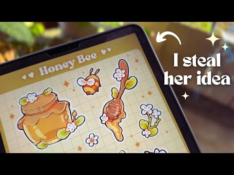 Stealing Sticker Design Ideas Watch How I Transform Inspiration into My Own Style