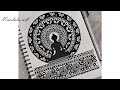 How to draw Mandala art of Lord Buddha| Buddha Purnima #lordbuddha #mandalaart @artbyanshu03
