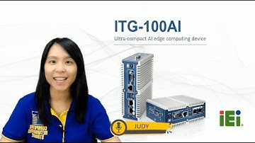 精巧型AI邊緣運算系統｜AI edge computing｜ITG-100AI（CC字幕）
