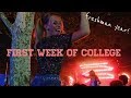FIRST WEEK OF COLLEGE VLOG | TEMPLE UNIVERSITY