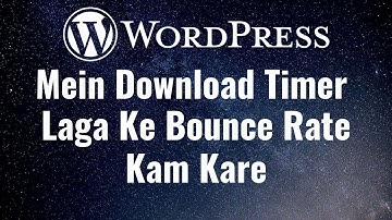 Free download timer countdown button video for wordpress like url shortner website 2019 (Hindi)