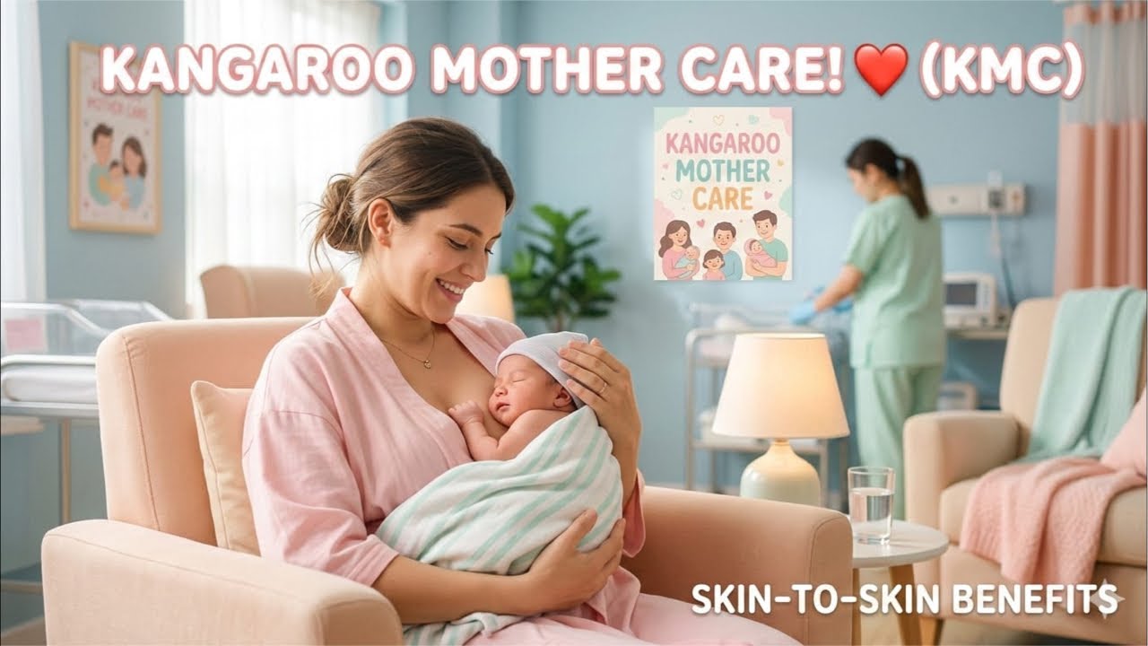 Benefits of KANGAROO MOTHER CARE ❤️ #pediatricianadvice #parentingadvice #newborn #counselling 
