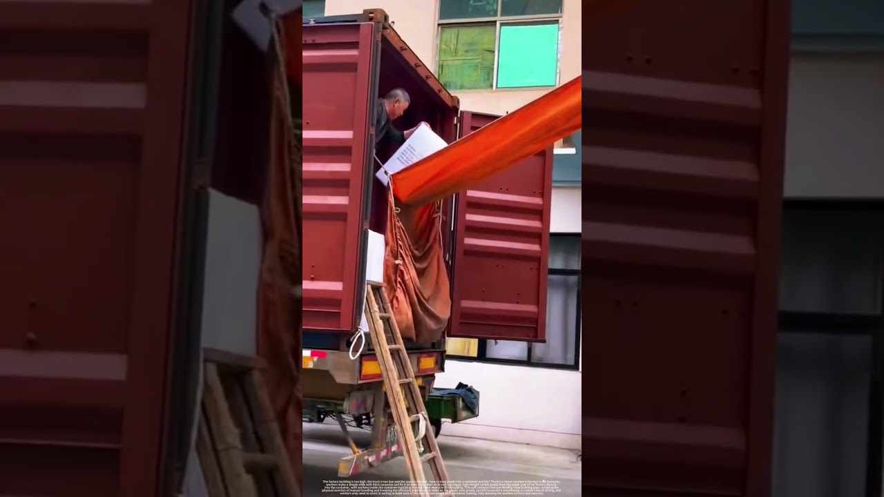 Low-Cost Container Loading Trick for Height Gaps & Tight Spaces