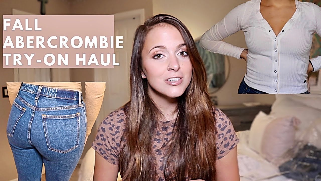 FALL ABERCROMBIE TRY-ON CLOTHING HAUL 2020 | is it worth the money?