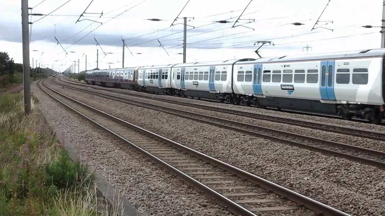 Trains at: Sandy, ECML, 10/08/15