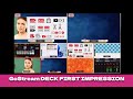 OSSE GoStream DECK FIRST IMPRESSION