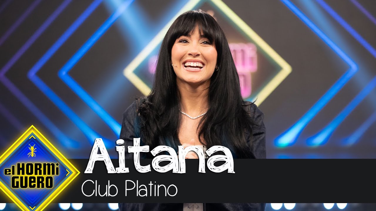 Aitana entra a formar parte del Club Platino - El Hormiguero