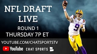 2020 nfl draft live on from chat sports with coverage of every single
pick, trade or move that happens throughout the 1st round thursday
april 23,...