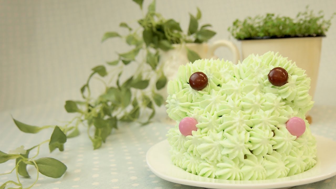 スイーツレシピ ケロケロ かえるシュークリーム Frog Cream Puff Youtube