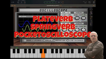 OSC Audio plateVerb, SpringVerb pocketOscilloscope - Getting Started and Demo