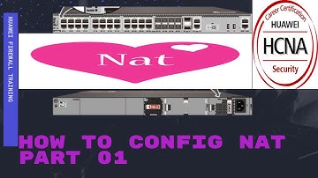 How to Perform #NAT in #Huawei #Firewall in #Hindi or #Urdu