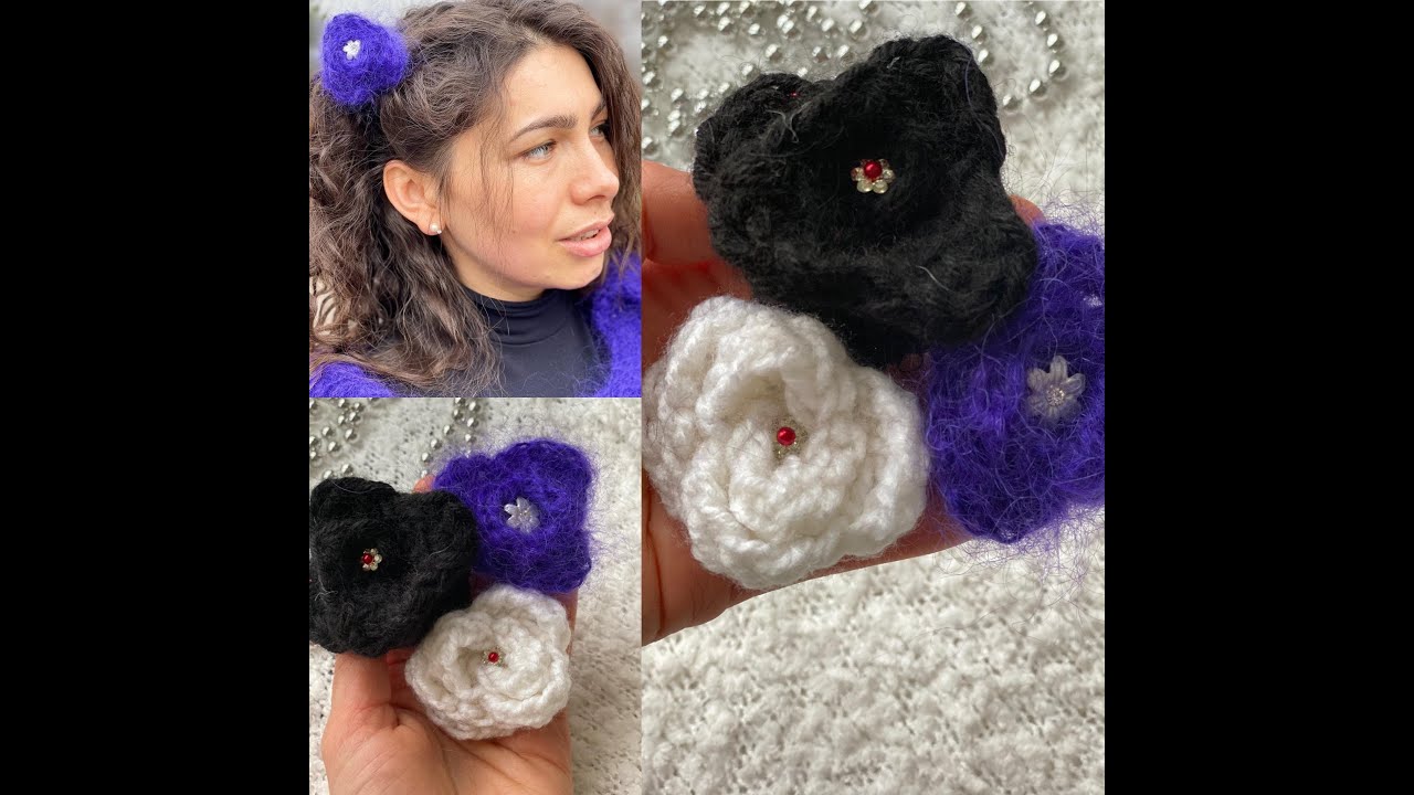 Come fare un fiore ai ferri! Facilissimo! Tutorial passo per passo!