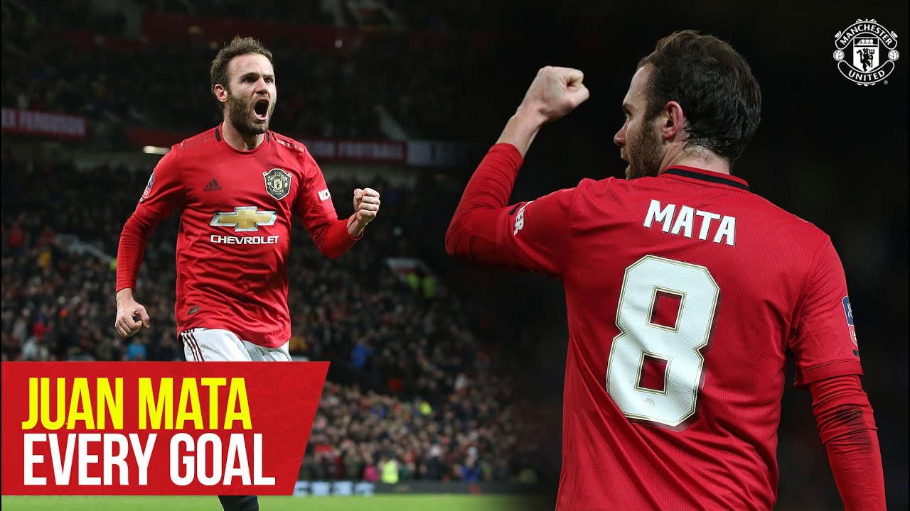 Juan Mata  Every Goal for Manchester United