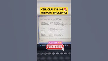 🚨CSIR CRRI 2025 TYPING TEST WITHOUT BACKSPACE 🚨 #csircrri2025 #csir #csirtypingtest #csirskilltest
