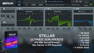 Video thumbnail of "The Ultimate EDM Serum Presets | 205 FREE Xfer Serum Presets | STELLAR"