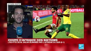 CAN-2019 : Coup de tonnerre au Caire ! L'Egypte éliminée par l'Afrique du Sud (1-0)