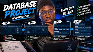 How to Normalize a Database Step-by-Step (1NF → 2NF → 3NF) | Easy Explanation
