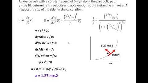 kinematics of particles part 5 curvilinear motion solved problems