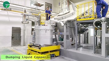 5 Ton Liquid Copper Rail Transfer Cart,Roller Table Transfer Trolley