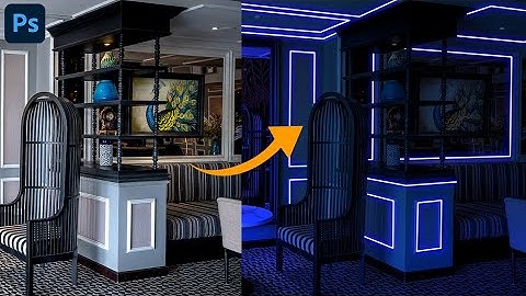 Turn Day into Night with Neon light: Photoshop tutorial