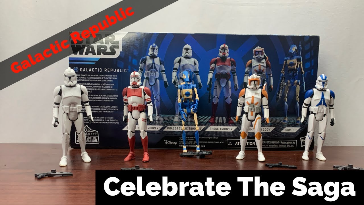 Galactic Republic Celebrate The Saga 3,75" Actionfigur Hasbro Star Wars 