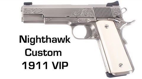Cover Image for Nighthawk Custom VIP - Hand Engraved 1911