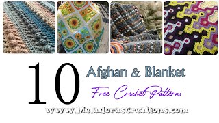 Top 10 Must-try Crochet Afghan Patterns!