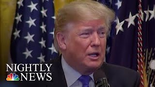 President Donald Trump Condemns Suspicious Packages, Then Says He’s The Victim | NBC Nightly News