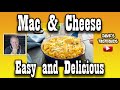 How to make Homemade Mac and Cheese/Easy and Delicious