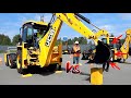 Кубок Золотого Ковша 2020. Как управлять трактором экскаватором JCB 3CX #jcb