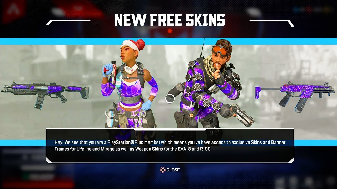 New Apex Legends Free Skins Youtube