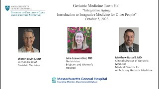 Geriatric Medicine Town Hall