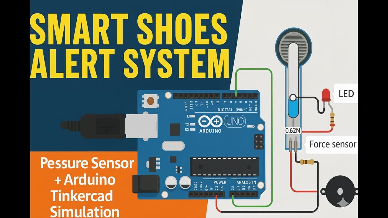 Shoes Security System Using Arduino & Pressure Sensor 