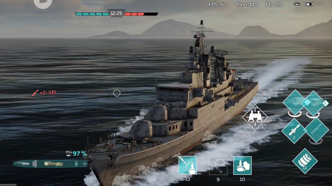ドイツ海軍 ミサイル駆逐艦 ハンブルク お試し‐War Thunder Mobile YouTube