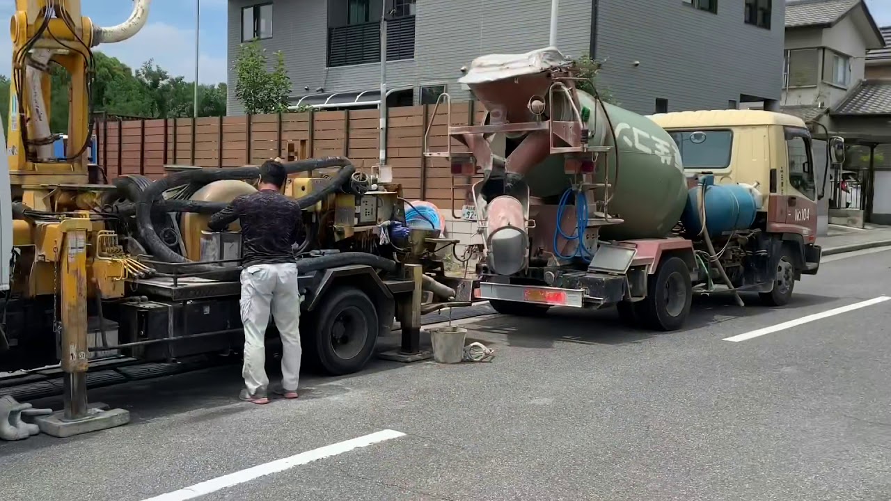 Building a house in Japan - part 4 Concrete pour - Sekisui Heim