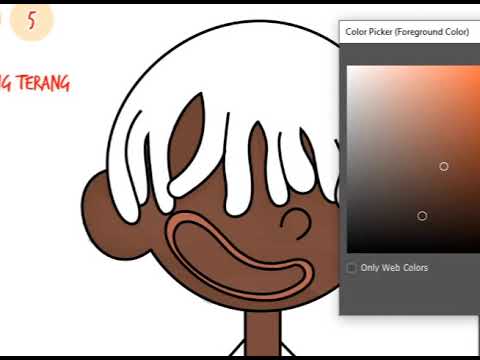 Tutorial Digital Painting Character Adobe Photoshop