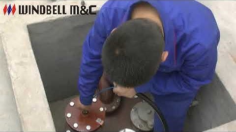 Installation of Windbell Tank Gauge Probe 2017