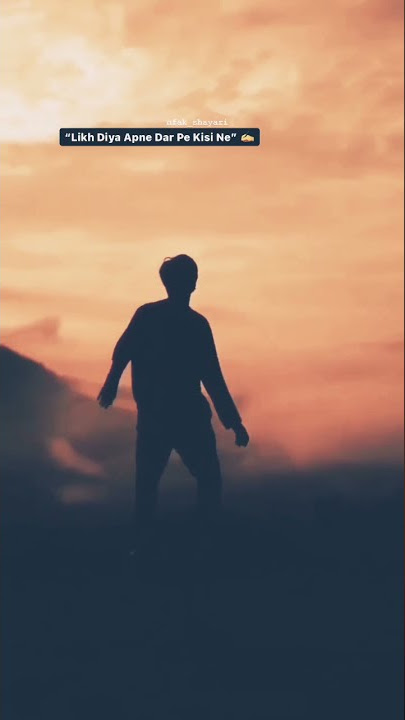 Likh Diya Apne Dar Pe Kisi Ne || Status Video