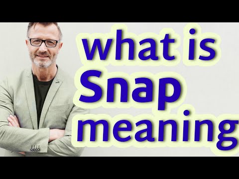 Snap | Meaning Of Snap