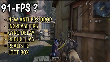 UNLOCK 90FPS IN CODM | CONFIG SMOOTH BR MP √