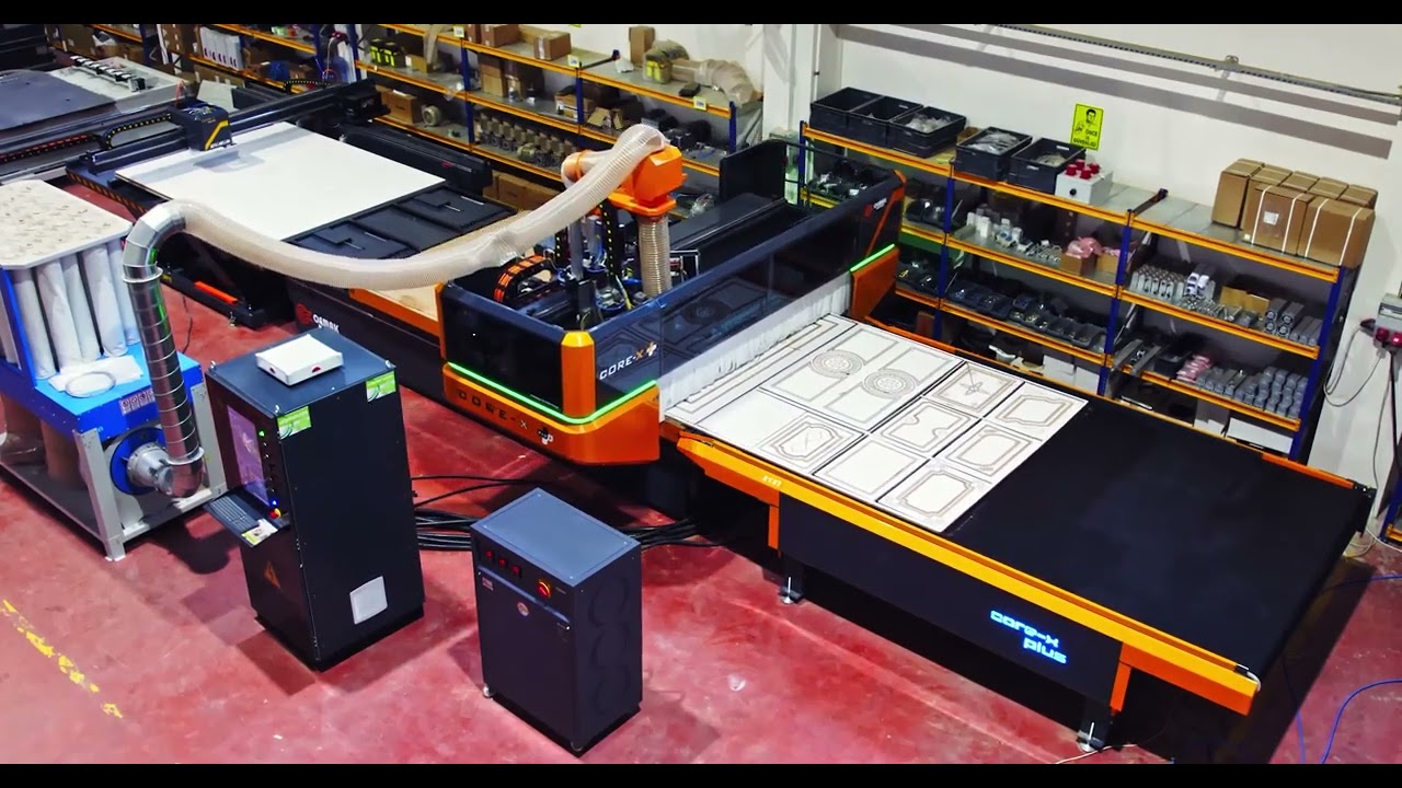 Обрабатывающий центр с ЧПУ OEMAK CORE X PLUS, технология нестинг