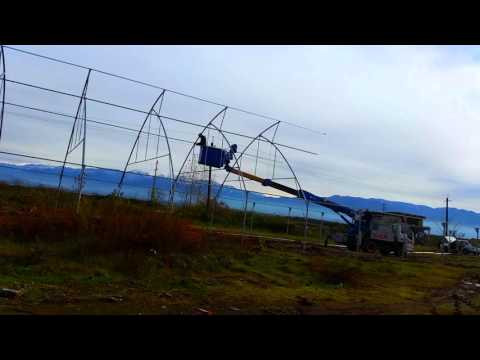 სათბურის მშენებლობა