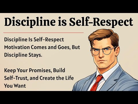 Discipline is Self-Respect | Motivational Video 🔥 | Improve Your English Fluency ✅ | Graded Reader
